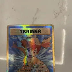 Misty's Determination 108/108 - Evolutions - Near Mint NM Full Art Pokemon Card - Image 3