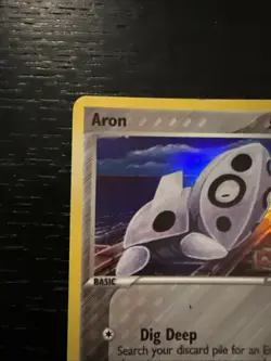 Aron Power Keepers Reverse Holo Stamped Common Card 42/108 Common MP Pokemon - Image 2