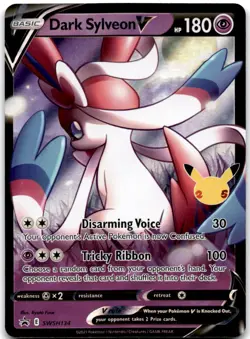 Dark Sylveon V - Promo SWSH: Sword & Shield Promo Cards SWSH134 NM - Image 1
