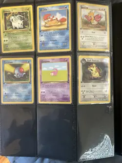 Pokemon TCG First Edition LOT! Over 40 Cards All First Edition. LP Vintage - Image 5