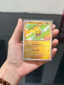 POKEMON TCG Special Promo Card Pikachu Berkemeja Batik 191/SV-P Indonesia - Image 1