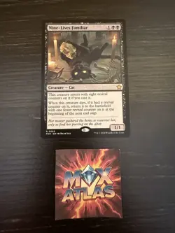 MTG - Nine-Lives Familiar- R - Foundations - #66 NM - Normal - Image 1