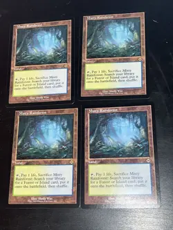 MTG - Misty Rainforest x4 - Modern Horizons 2 - Old-Frame - Magic the Gathering - Image 1