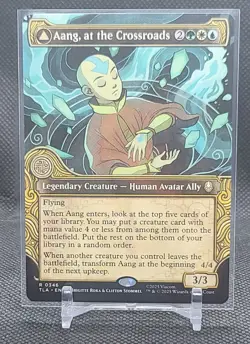 2025 MTG Avatar: The Last Airbender Aang, at the Crossroads Rare - Image 1