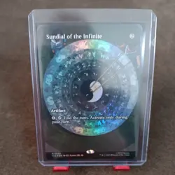 Sundial of the Infinite (Borderless) MTG Avatar: The Last Airbender Foil NM - Image 1