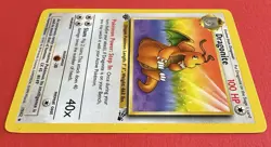 Pokemon Dragonite 19/62 1st Edition Fossil Rare WOTC 1999 NM - Image 4