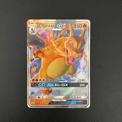 Pokemon TCG Charizard GX Sun & Moon Promo SM211 Holo - LP - Image 1