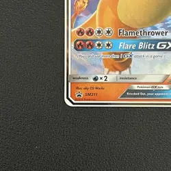 Pokemon TCG Charizard GX Sun & Moon Promo SM211 Holo - LP - Image 5