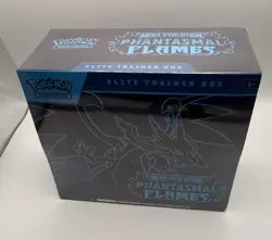 Pokemon TCG Mega Evolution Phantasmal Flames Elite Trainer Box ETB New Sealed - Image 2