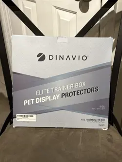 Elite Trainer Box Display Fits Pokemon ETB Box Case 0.5mm Thick PET Box 5 Pack - Image 2