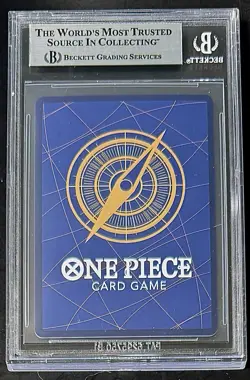 BGS 8.5 One Piece OP02-099 SR Sakazuki - English - Paramount War - Graded - Image 2