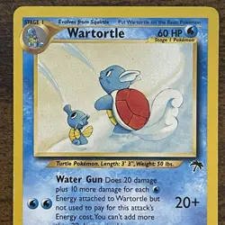 Wartortle 15/18 2001 Southern Islands Pokemon Card Vintage WotC Promo - Image 3