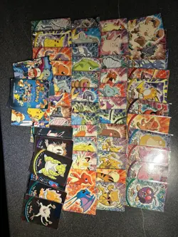 Bundle Topps Pokemon Cards Mixed Condition - Over 50 cards - Series 1 - Image 1