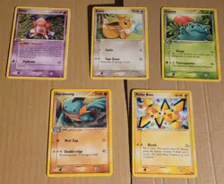 5 X POKEMON PROMO CARDS - POP SERIES 3 - COMMON SET - RARE - NM - Image 1