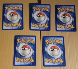 5 X POKEMON PROMO CARDS - POP SERIES 3 - COMMON SET - RARE - NM - Image 2