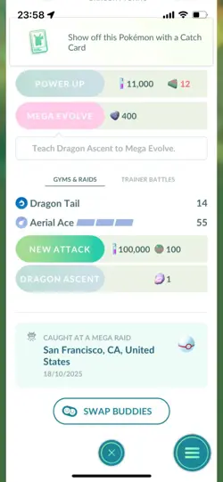 Pokemon Go Legendary Shiny Rayquaza ( High CP ) - Image 2