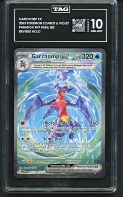 Pokemon Garchomp ex 245/182 2023 Paradox Rift TAG 10 - Image 3
