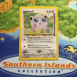 Pokemon Vintage Southern Islands Jigglypuff 8/18 Rare Wotc Promo - Image 1