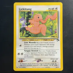Pokemon Vintage Southern Islands Lickitung 16/18 Rare WotC Promo - Image 2