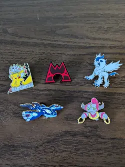Pokemon TCG Official Pokemon Enamel Pin Lot 2013-2015 - Image 1