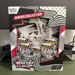 Pokemon White Flare Binder Collection [NEW] In-Stock/On Hand - Image 1