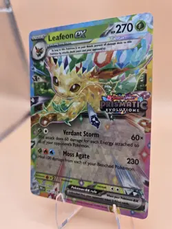 Leafeon ex - (Prismatic Evolutions Stamp) 006/131 Pokemon Tcg Nm - Image 3