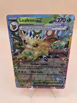 Leafeon ex - (Prismatic Evolutions Stamp) 006/131 Pokemon Tcg Nm - Image 4