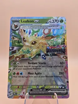 Leafeon ex - (Prismatic Evolutions Stamp) 006/131 Pokemon Tcg Nm - Image 5