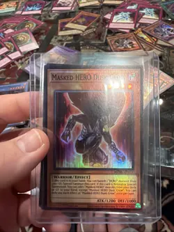 3x Masked HERO Dusk Crow 1st Edition Super Rare MZMU-EN014 Yu-Gi-Oh! - Image 1