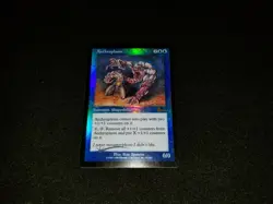 MTG 1x Urza's Legacy blue rare MP FOIL Anthroplasm - ships w/ tracking - Image 1