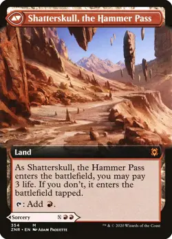 MTG Shatterskull Smashing / Shatterskull, the Hammer Pass Borderless Mythic - Image 2