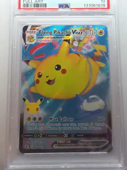 Flying Pikachu VMAX 007/025 Pokemon TCG Celebrations 25th Anniversary PSA Gem 10 - Image 3
