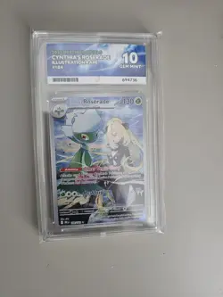 Pokemon TCG Cynthia's Roserade Card Destined Rivals 184/182 Ace 10 - Image 1