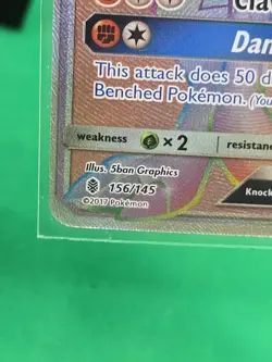 Pokemon Lycanroc GX Holo Secret Rare Sm-Guardians Rising 156/145 EX NM!!!! - Image 5