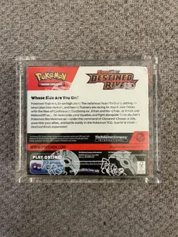 Pokemon TCG, S&V Sealed Destined Rivals Booster Box with Acrylic Box 36 packs - Image 2