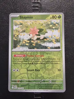 Pokemon TCG SV10: Destined Rivals #010/182 Shaymin Reverse Holo NM - Image 1