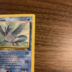 Pokemon TCG Articuno Fossil Card 17/62 Regular 1999-2000 - Image 3