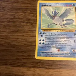 Pokemon TCG Articuno Fossil Card 17/62 Regular 1999-2000 - Image 5