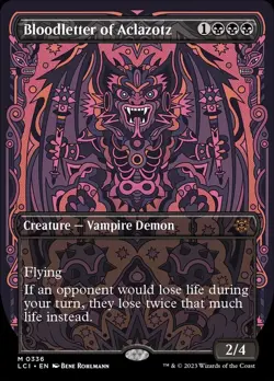 MTG BLOODLETTER OF ACLAZOTZ 336 EXC - DISSANGUATORE DI ACLAZOTZ X EN - LCI - Image 1