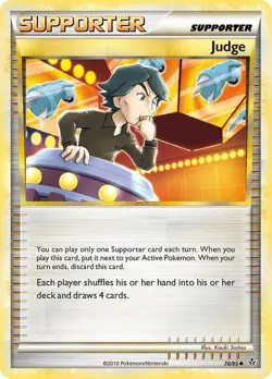 Judge Non-Holo - Pokemon Unleashed 78/95 - Image 1