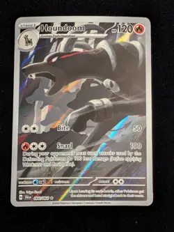 Houndoom 066/064 Sv: Shrouded Fable Holo Pokemon TCG - Image 1
