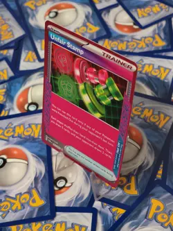 Unfair Stamp 165/167 - Ace Spec Rare Twilight Masquerade Pokemon TCG NM - Image 4