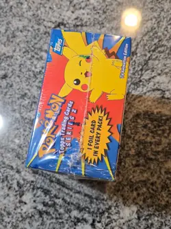 Topps Series 2 English Booster Box Pokemon 2000 Blue Label New Factory Sealed - Image 4