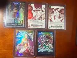 One Piece TCG Card Lot X5 - Image 1