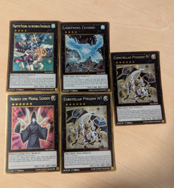 Yu-Gi-Oh Gold Rare 1st Edition Bundle – 4 Cards – Collector / Deckbuilder Lot - Image 1