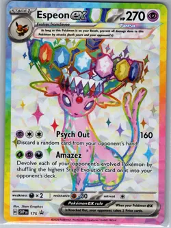 Espeon ex - 175 SVP 175 SV: Scarlet & Violet Promo Cards - Pokemon Card - NM - Image 1