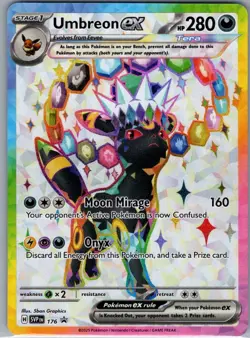 Umbreon ex - 176 SVP 176 SV: Scarlet & Violet Promo Cards - Pokemon Card - NM - Image 1