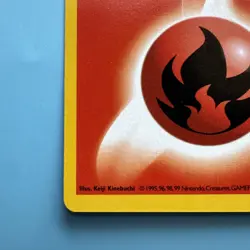 Pokemon TCG WoTC Fire Energy 098/102 Base Set (Shadowless) Vintage - Image 2