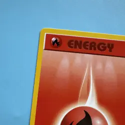 Pokemon TCG WoTC Fire Energy 098/102 Base Set (Shadowless) Vintage - Image 5