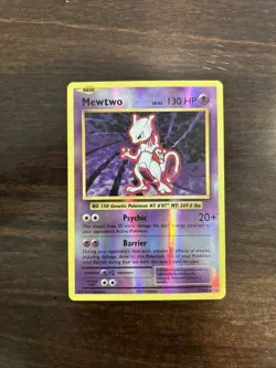 Pokemon 2016 TCG Mewtwo Evolutions 51/108 Reverse Holo Rare - Image 1